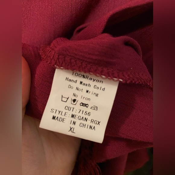 Beautiful Alison Grace Kimono with fringe and embroidered pattern XL - Picture 3 of 14